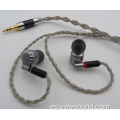 Auriculares / auriculares de botón de alta resolución con conector dorado de 3,5 mm